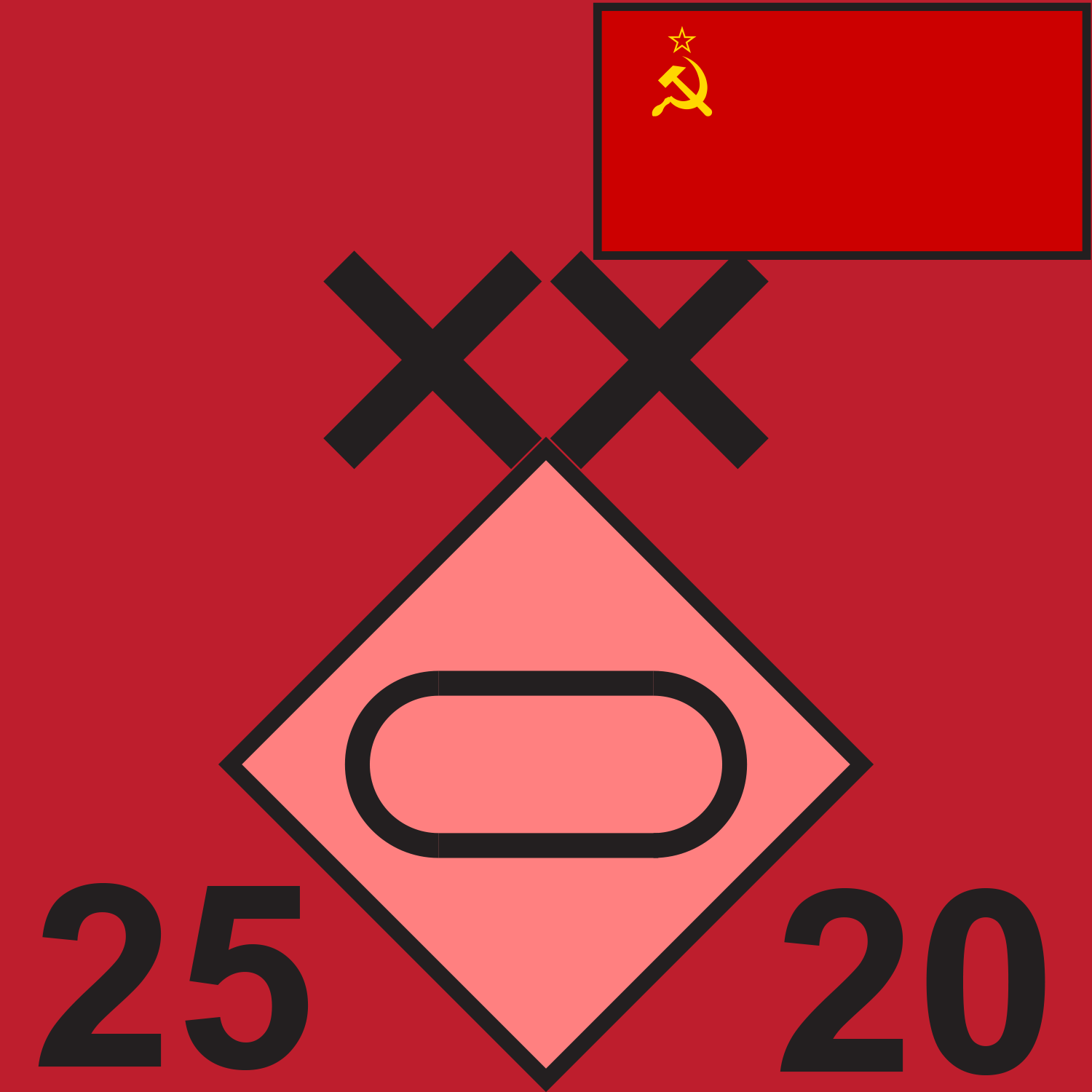 RED SOV 25 TD 1989